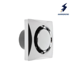 هواکش 10 سانت بی صدا برند ایرسافت کروم (آینه ای) مدل الماس Diamound