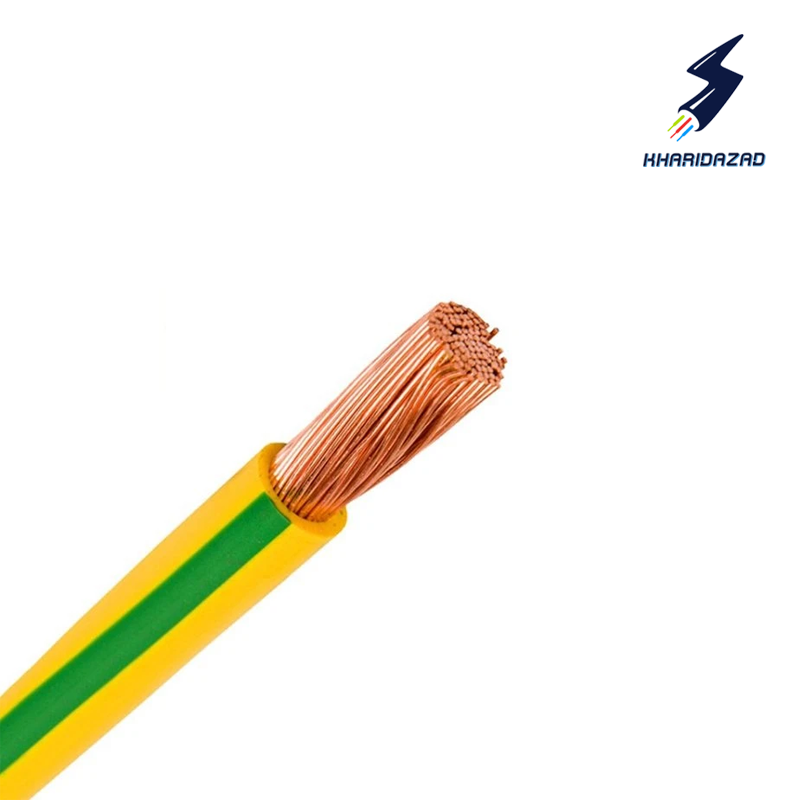 سیم افشان 2/5*1 پرتو الکتریک حلقه 100 متری با جنس مس