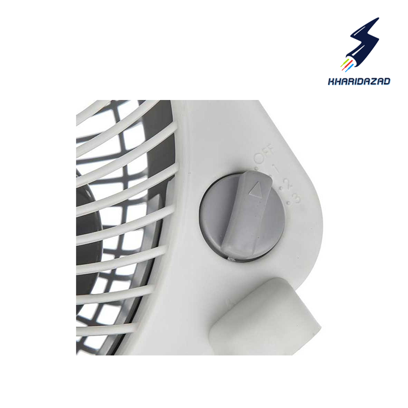 پنکه رومیزی سایز 20 دمنده هاله FTF-20H2S کلید تنظیم سرعت