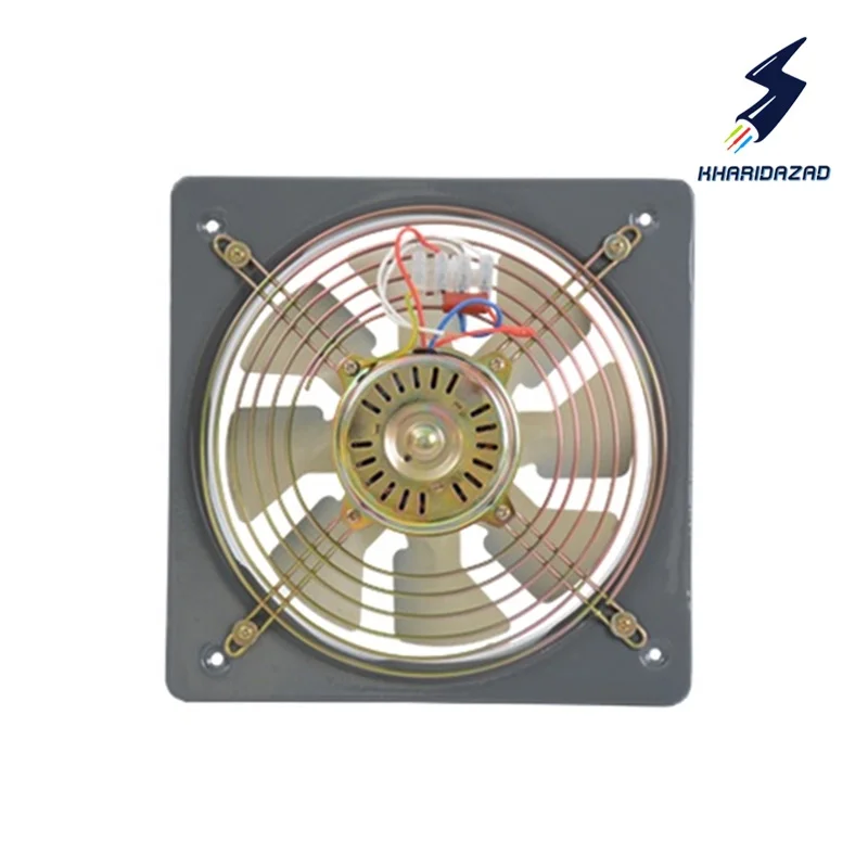قیمت هواکش فلزی خانگی پُردور سایز 25 برند دمنده مدل VMA-25C2S